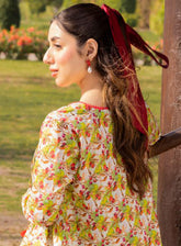 Bage-e-Gul By Gul Ahmed Printed Lawn Unstitched Kurti - GA24BG SL-42090